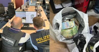 Operacioni i Prokurorisë së Tiranës me Austriakët pë call centerat, EUROPOL publikon pamjet: 900.000 euro u gjetën në qese!