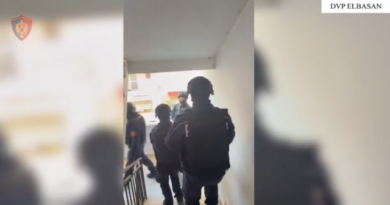 Dalin pamje nga operacioni antidrogë në Elbasan, Policia: 16 të ndaluar dhe 9 kg drogë e sekuestruar