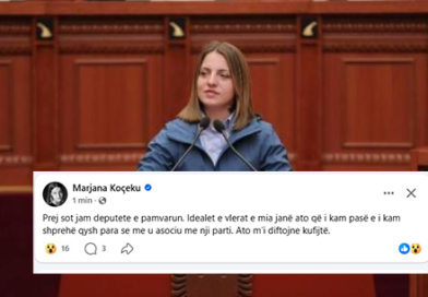 15 ditë proteste, “Neo Malësorja” braktis PS-në: Prej sot jam deputete e pavarur!