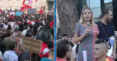 “Shqipëria është e të gjithë shqiptarëve”, gazetarja Ola Xama thirrje protestuesve: Mos u ulni në negociata me Ramën!