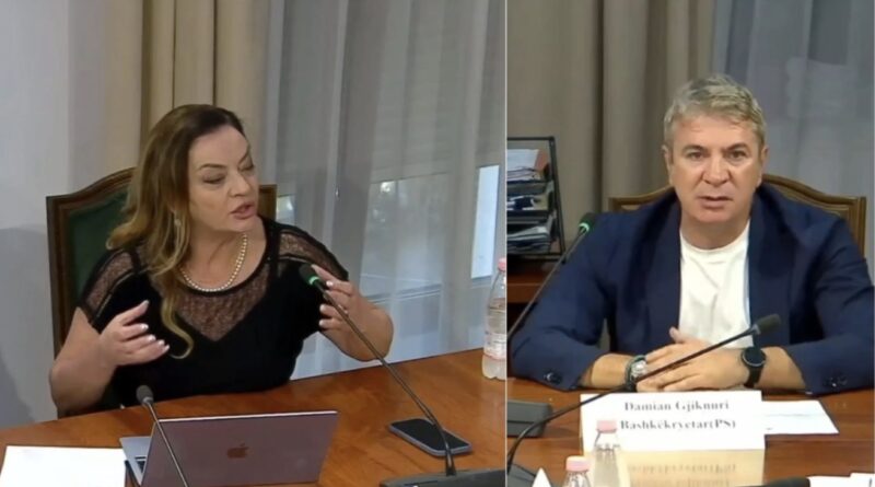 Mungesa e Hitës në Komisionin e Reformës Zgjedhore, debat i ashpër/ Gjiknuri: Je bardh e zi në mendje. Vokshi: Mos u merr me jetën time