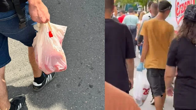 Me qese me vezë e domate, protestuesit marshojnë drejt Komisariatit nr.1