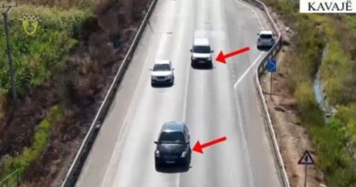Shpejtësia e lartë “fundos” shoferët në Kavajë, 972 gjoba në një javë dhe 3 të arrestuar