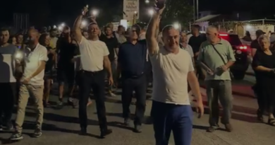 Protesta në Memaliaj kundër reformës territoriale/ Banorët marshojnë drejt qytetit, bllokohet rruga nacionale: Mos na hiqni bashkinë (Video)