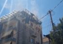 Zjarri përfshinë katin e pestë të një pallati në Sarandë, flakët përhapen me shpejtësi