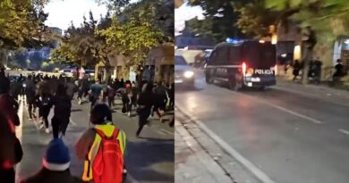 Kaos në Tiranë, policia ndjek me makina protestuesit në rrugët e kryeqytetit