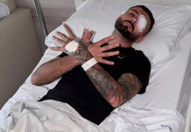 U plagos me plumb gome në sy gjatë protestës, Erjon Vishkulli kalon me sukses operacionin në Romë