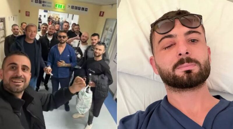Mjekët italianë i shpëtuan syrin, Erjon Vishkulli del nga spitali, “prek” me fjalët: Kur Zoti vendos të bëjë mrekulli, asgjë nuk është e pamundur Mjekët italianë i shpëtuan syrin, Erjon Vishkulli del nga spitali, “prek” me fjalët: Kur Zoti vendos të bëjë mrekulli, asgjë nuk është e pamundur