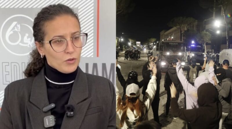 Përplasjet mes protestuesve dhe policisë, zv. ministrja e Brendshme: Efektivët në disa raste tejkaluan kompetencat, 7 të pezulluar, AMP po heton 55 ankesa