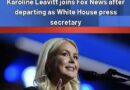 Beqir Sina: Karoline Leavitt bashkohet me Fox News si komentatore